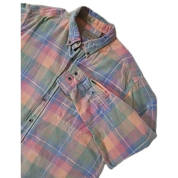 Clearwater Outfitters Corduroy Shirt Mens XXL Plaid Button Down Preppy Outdoors - Picture 1 of 13